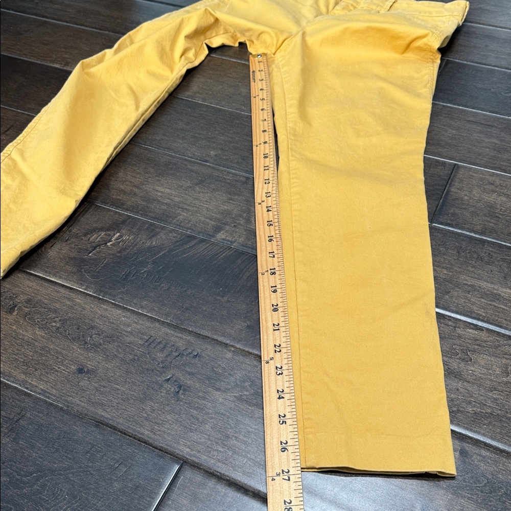 ❤️3/$30 Old Navy Women’s Pixie Yellow Pants - Picture 10 of 12